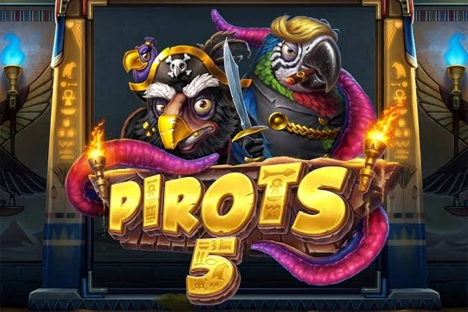Pirots 5 The Rift of Eternity: i quattro uccelli cronali Fiamma del Futuro, Custode delle Possibilita, Guardiano della Vita e Maestro del Tempo sospesi sopra un campo di gioco frattale con Reality Core dorato e portali temporali su sfondo di galassie in collasso